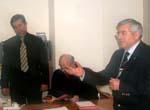 Çözüm Bilgisayar Yön.Kurulu Başkanı Ömer SİSO, Rektör Prof. Dr. Ural AKBULUT,  Çözüm Bilgisayar Genel Müdür Dr. Bilal AK
